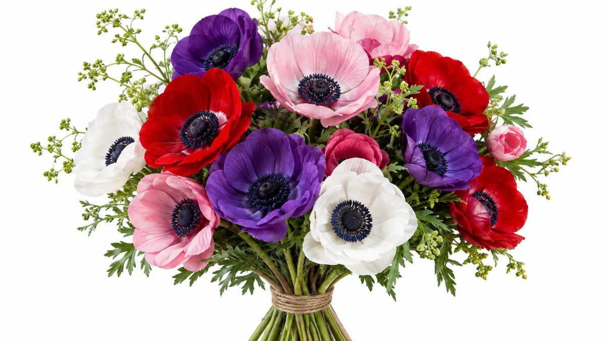 Franske anemoner buket